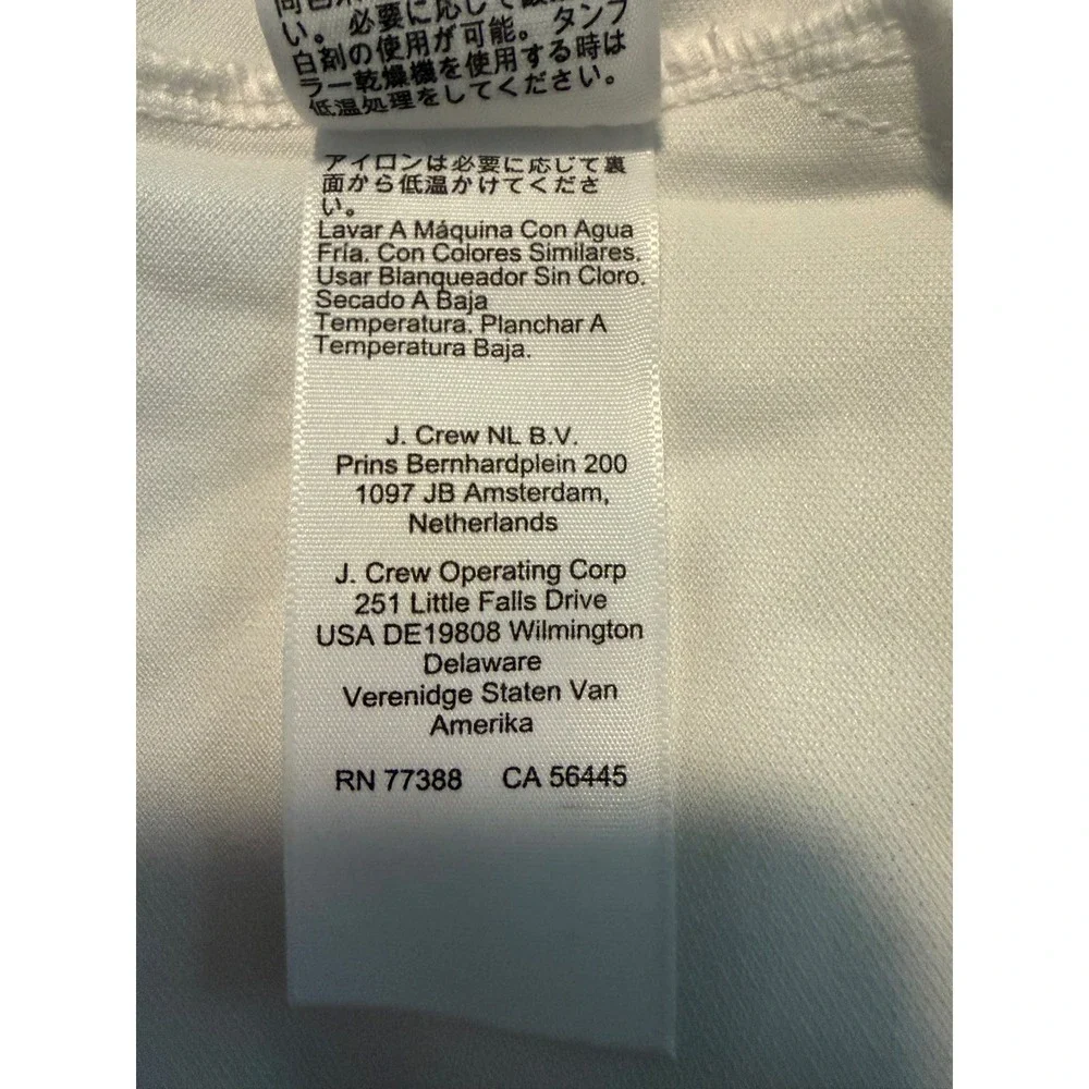 J. Crew Classic Untucked Performance Piqué Polo‎ Shirt M